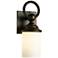 Cavo Outdoor Wall Sconce - Bronze Finish - Opal Glass