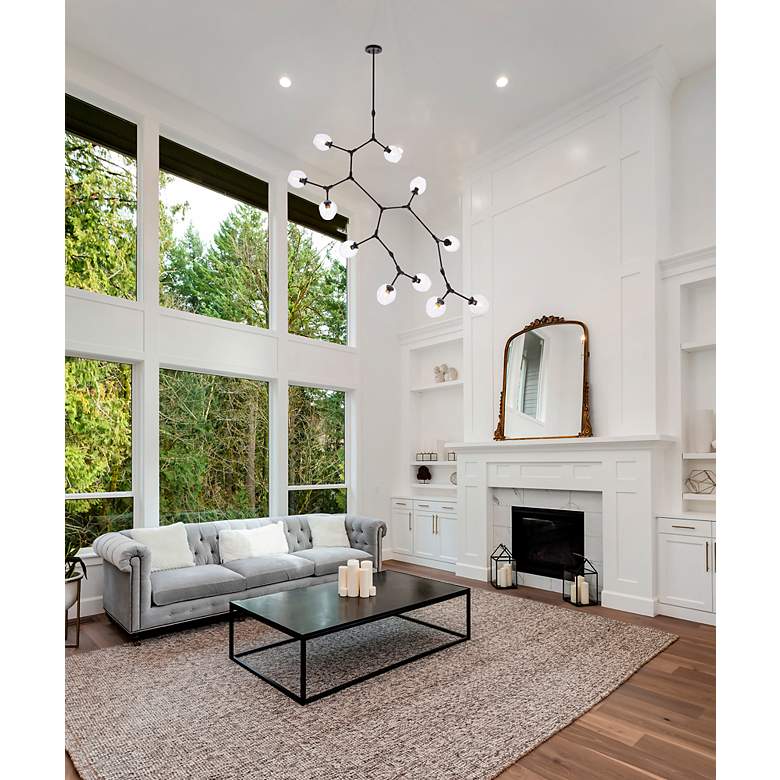 Image 3 Cavoli 11 Lts Black Chandelier more views