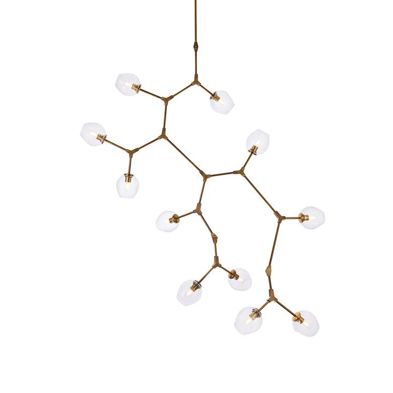 Image 3 Cavoli 11 Lts Brass Chandelier more views