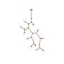 7_Cavoli 11 Lts Brass Chandelier more views