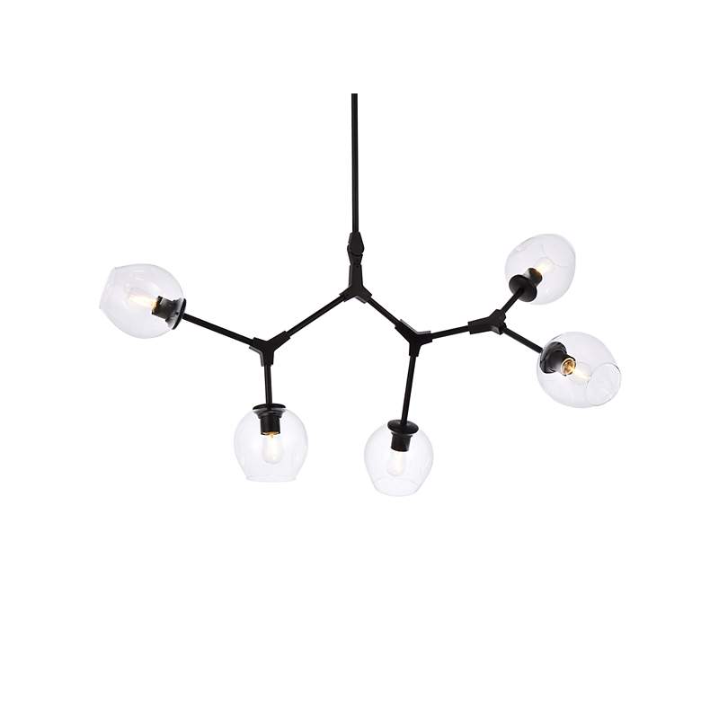 Image 3 Cavoli 5 Lts Black Chandelier more views