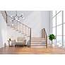 2_Cavoli 57" Wide Black 7-Light Chandelier more views
