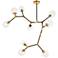 Cavoli 9 Lt In Lt Antique Brass And Flat Black Pendant
