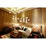 7_Cavoli 9 Lt In Lt Antique Brass And Flat Black Pendant more views
