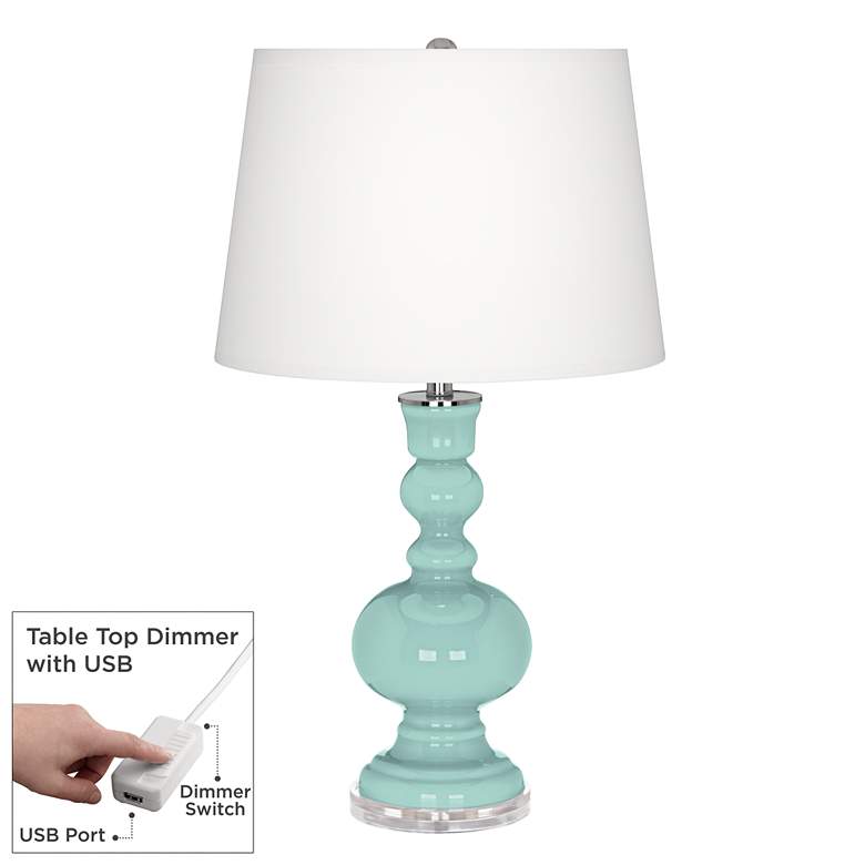 Image 1 Cay Apothecary Table Lamp with Dimmer