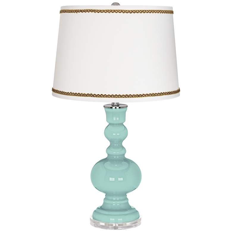 Image 1 Cay Apothecary Table Lamp with Twist Scroll Trim