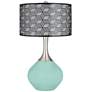 Cay Black Metal Shade Spencer Table Lamp
