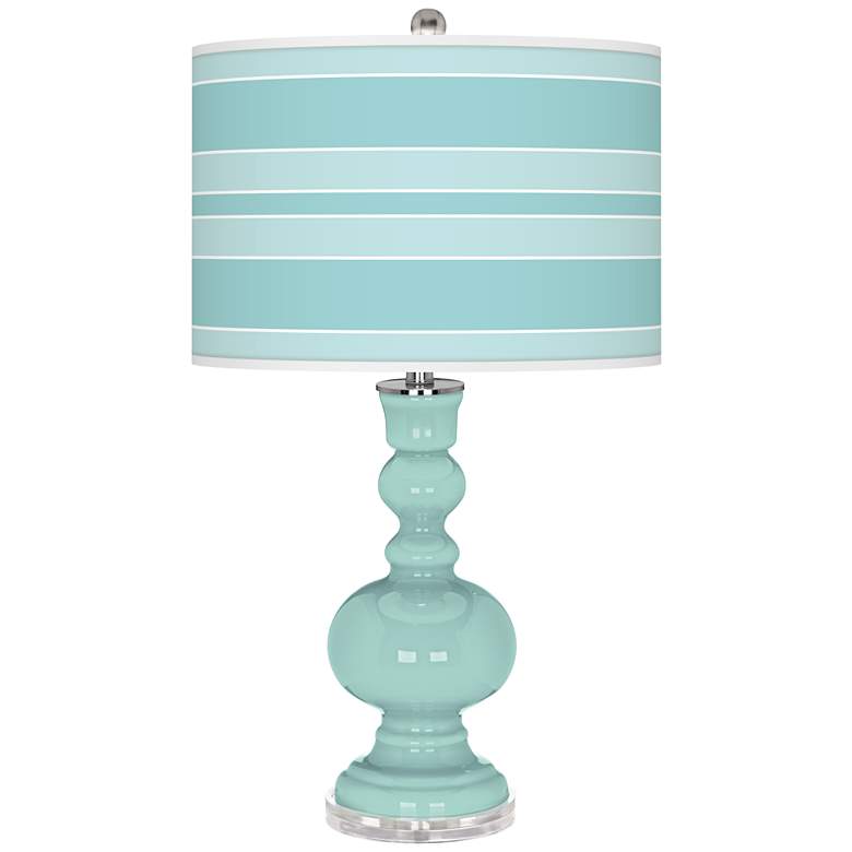 Image 1 Cay Bold Stripe Apothecary Table Lamp