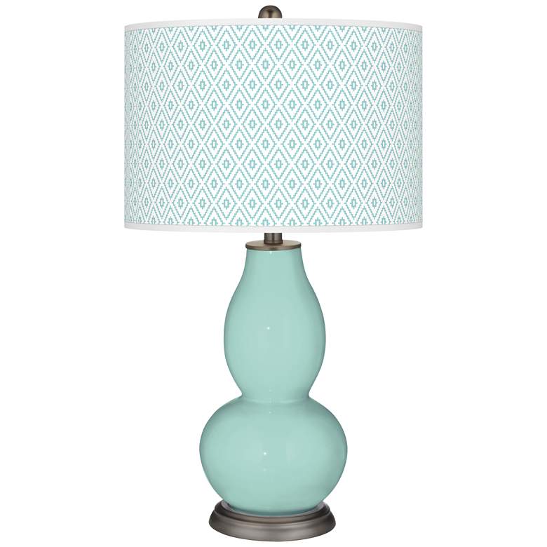 Image 1 Cay Diamonds Double Gourd Table Lamp
