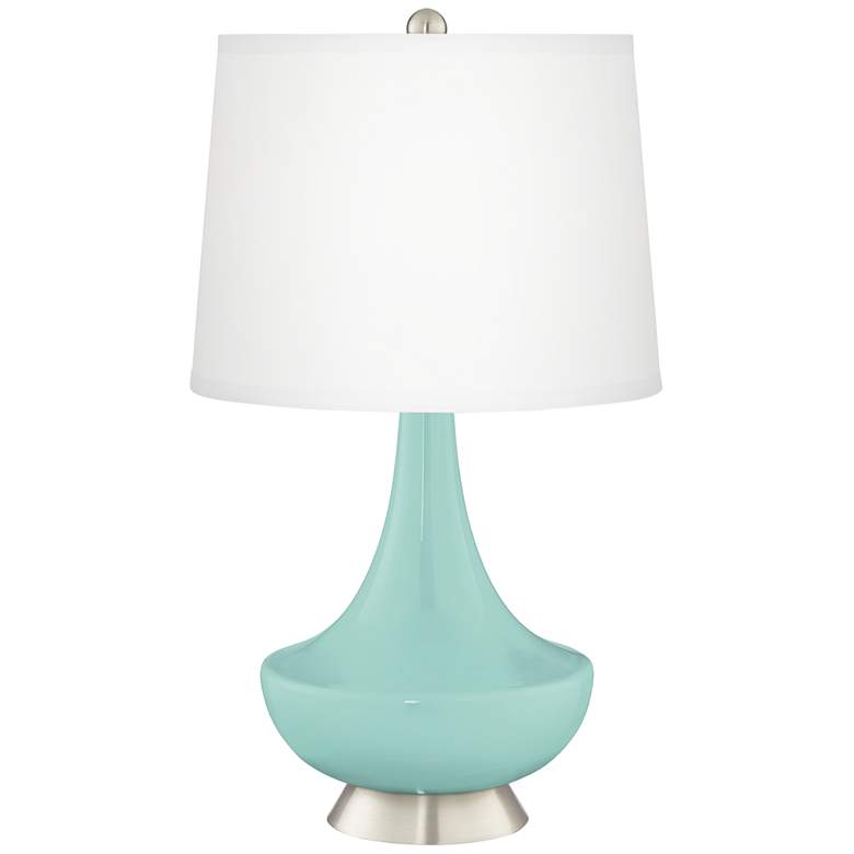 Image 2 Cay Gillan Glass Table Lamp with Dimmer
