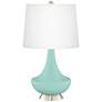 Cay Gillan Glass Table Lamp with Dimmer