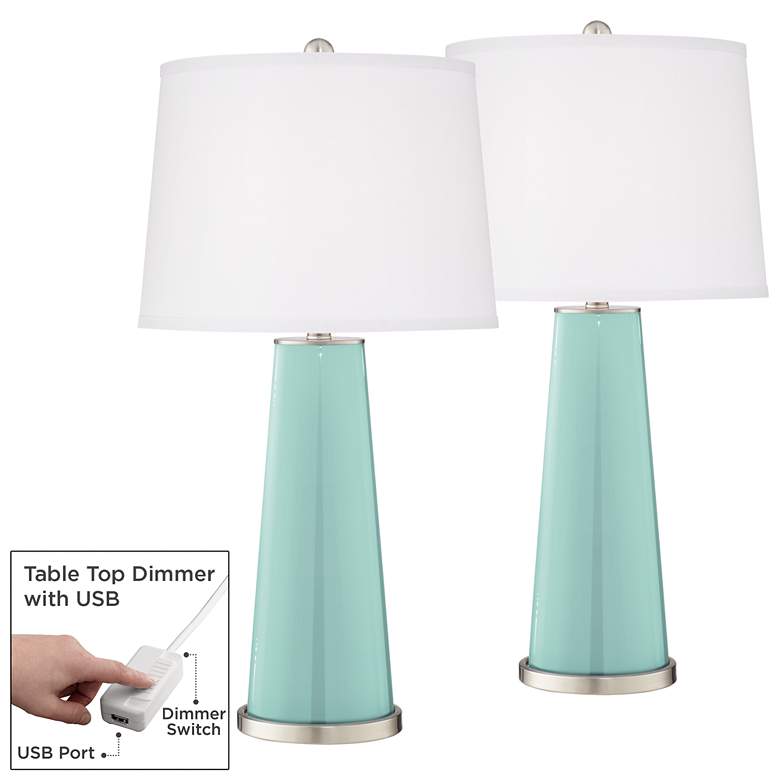 Image 1 Cay Leo Table Lamp Set of 2 with Dimmers