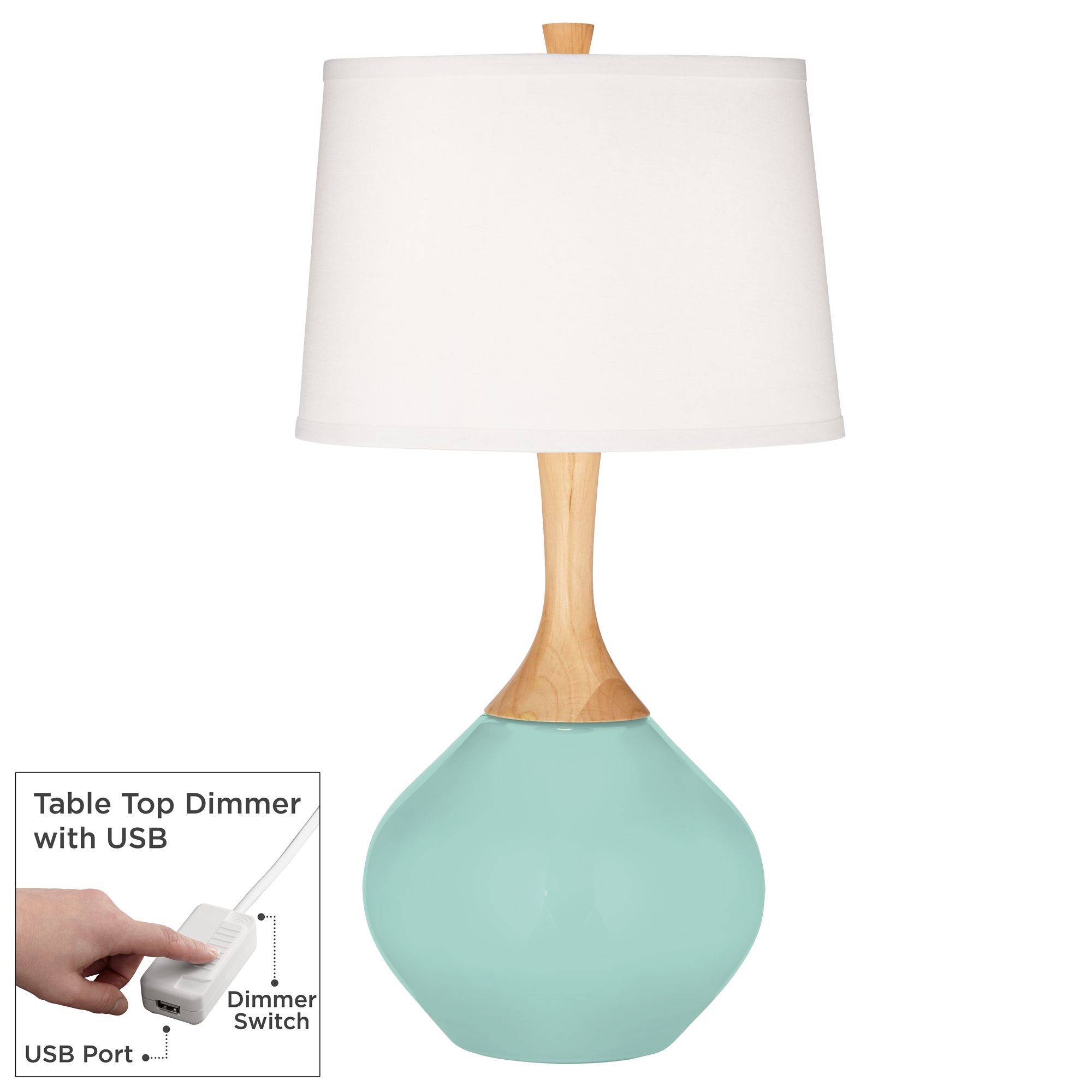 Image Cay Wexler Table Lamp with Dimmer