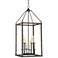 Cayden 16" Wide Antique Brass and Bronze Foyer Chandelier