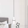 1_Cayden 6 1/2" Wide Brushed Nickel Mini Pendant