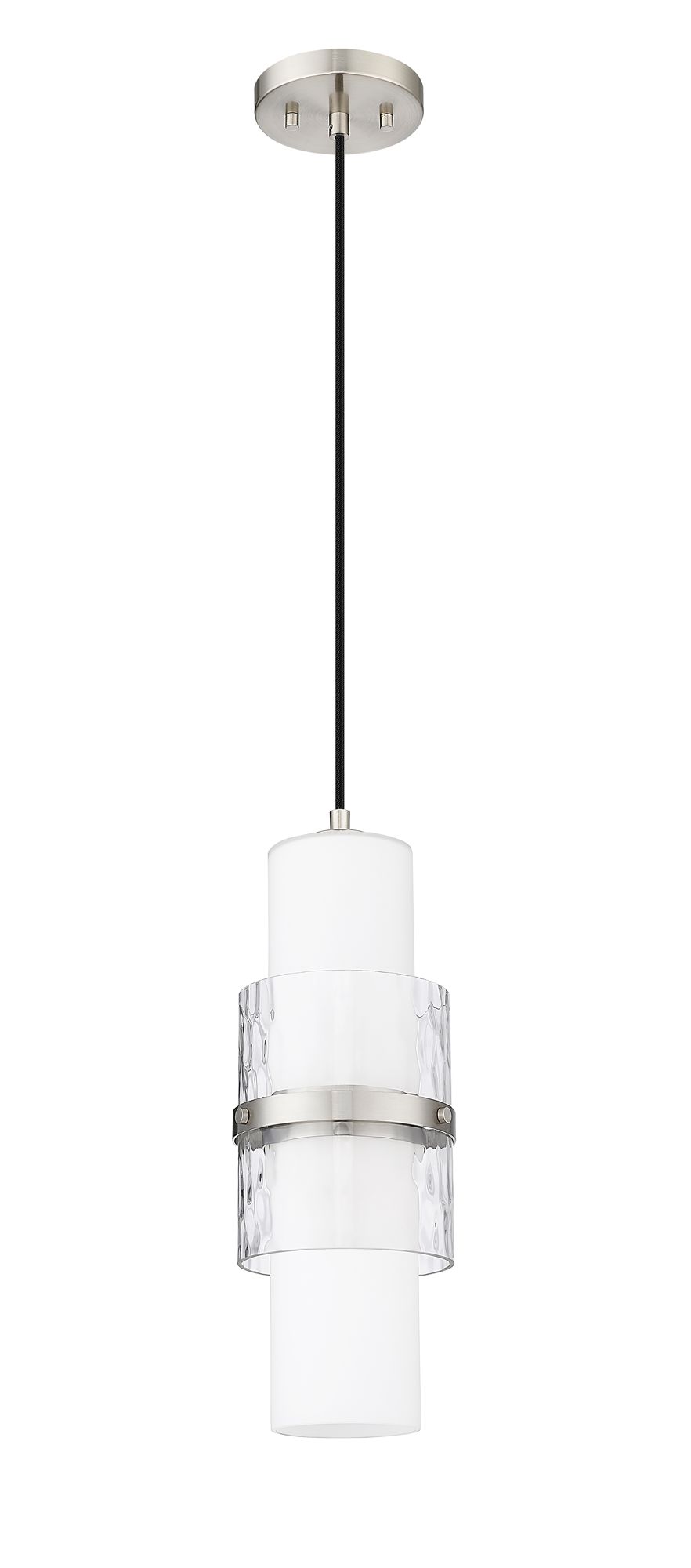 Cayden 6 1/2" Wide Brushed Nickel Mini Pendant