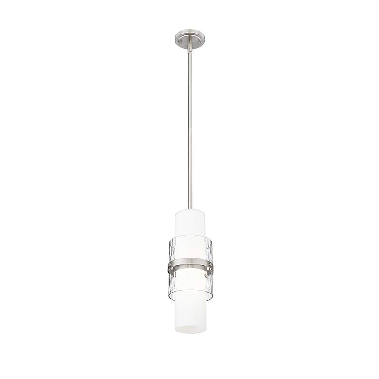 Image 4 Cayden by Z-Lite Brushed Nickel 1 Light Pendant more views