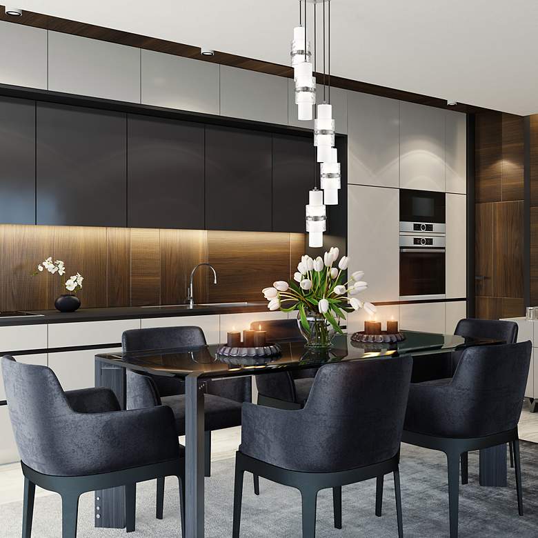 Image 3 Cayden by Z-Lite Brushed Nickel 5 Light Chandelier more views