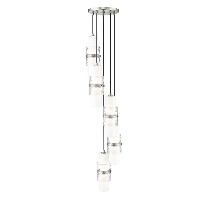 Image 4 Cayden by Z-Lite Brushed Nickel 5 Light Chandelier more views