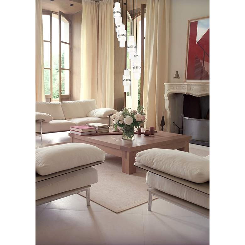 Image 3 Cayden by Z-Lite Brushed Nickel 7 Light Chandelier more views