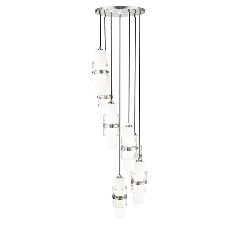 Image 5 Cayden by Z-Lite Brushed Nickel 7 Light Chandelier more views