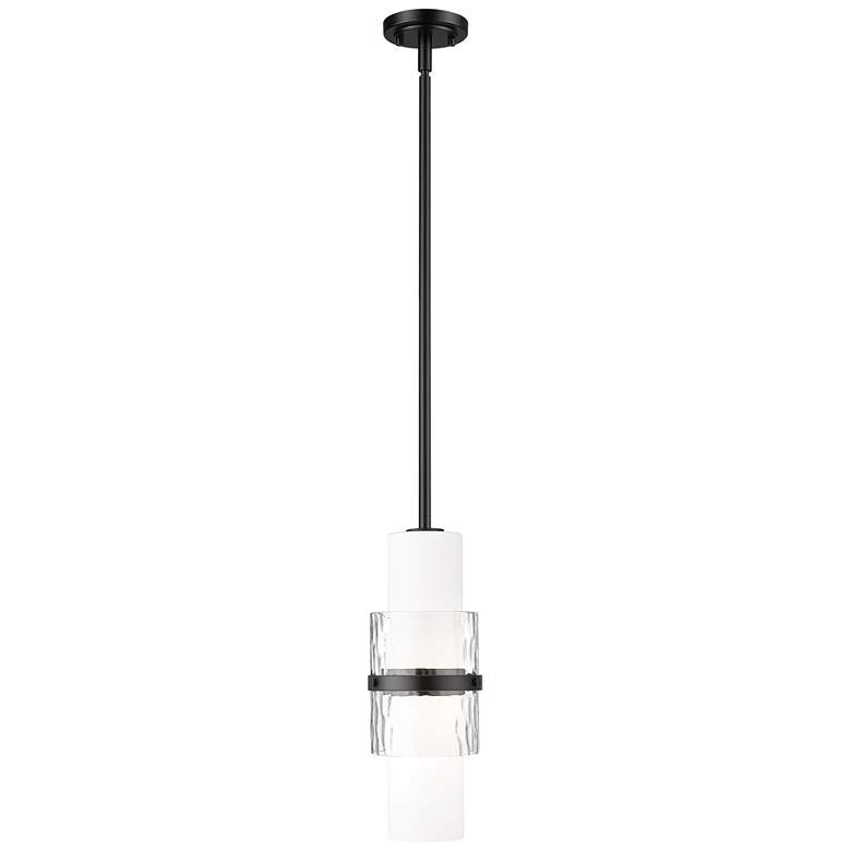 Image 1 Cayden by Z-Lite Matte Black 1 Light Pendant