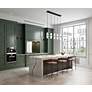 Thumbnail4 of Cayden by Z-Lite Matte Black 5 Light Linear Chandelier more views