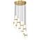 Cayden by Z-Lite Modern Gold 11 Light Chandelier