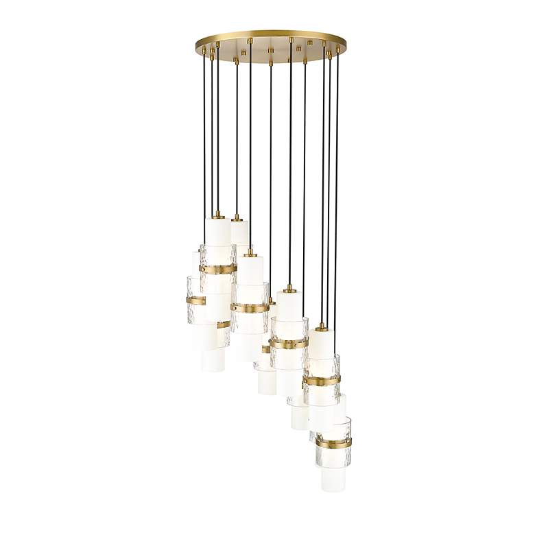 Image 5 Cayden by Z-Lite Modern Gold 11 Light Chandelier more views