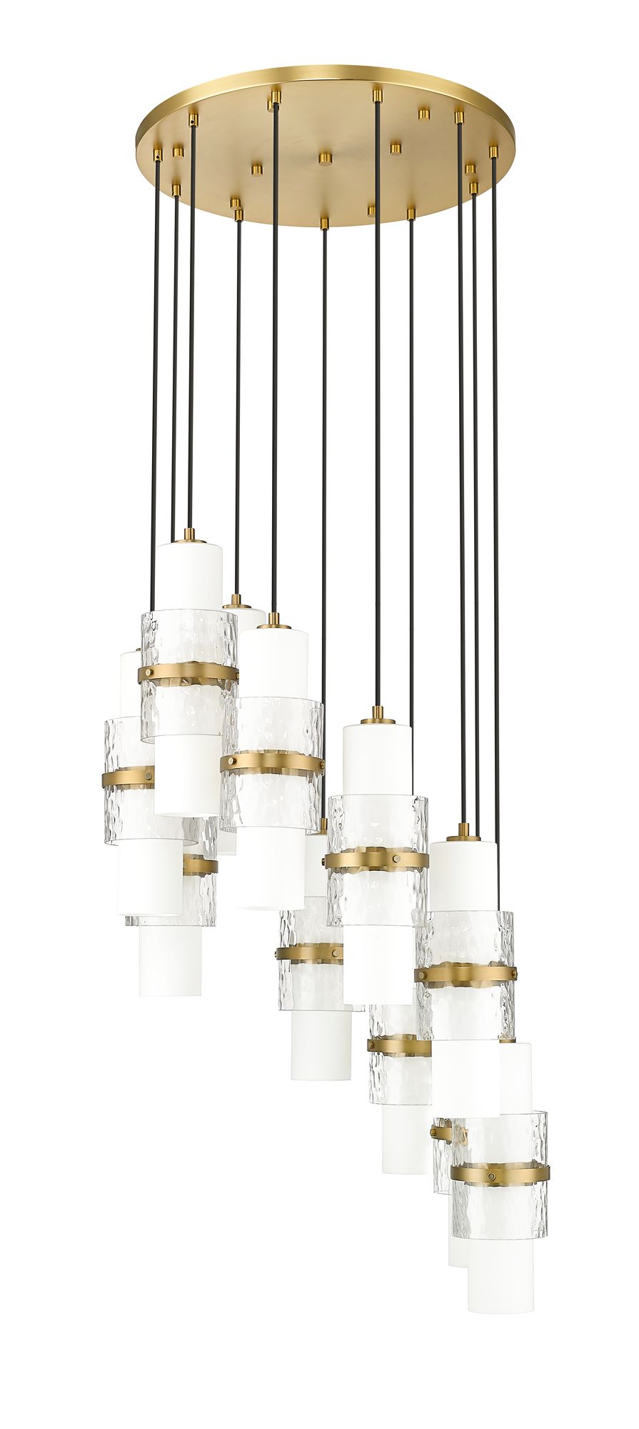 Cayden by Z-Lite Modern Gold 11 Light Chandelier