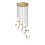 Cayden by Z-Lite Modern Gold 11 Light Chandelier