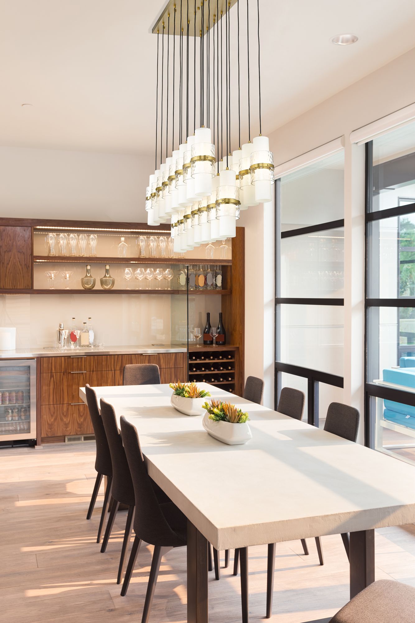 Image 4 Cayden by Z-Lite Modern Gold 23 Light Linear Chandelier more views