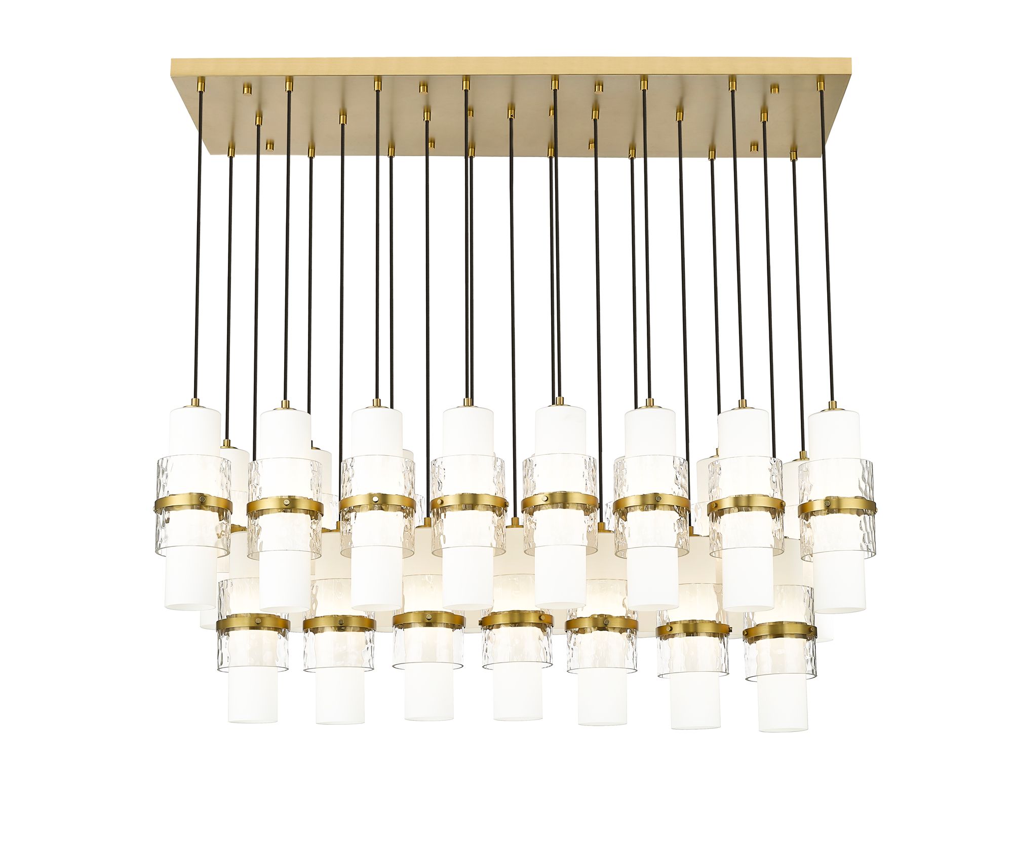 Image 5 Cayden by Z-Lite Modern Gold 23 Light Linear Chandelier more views