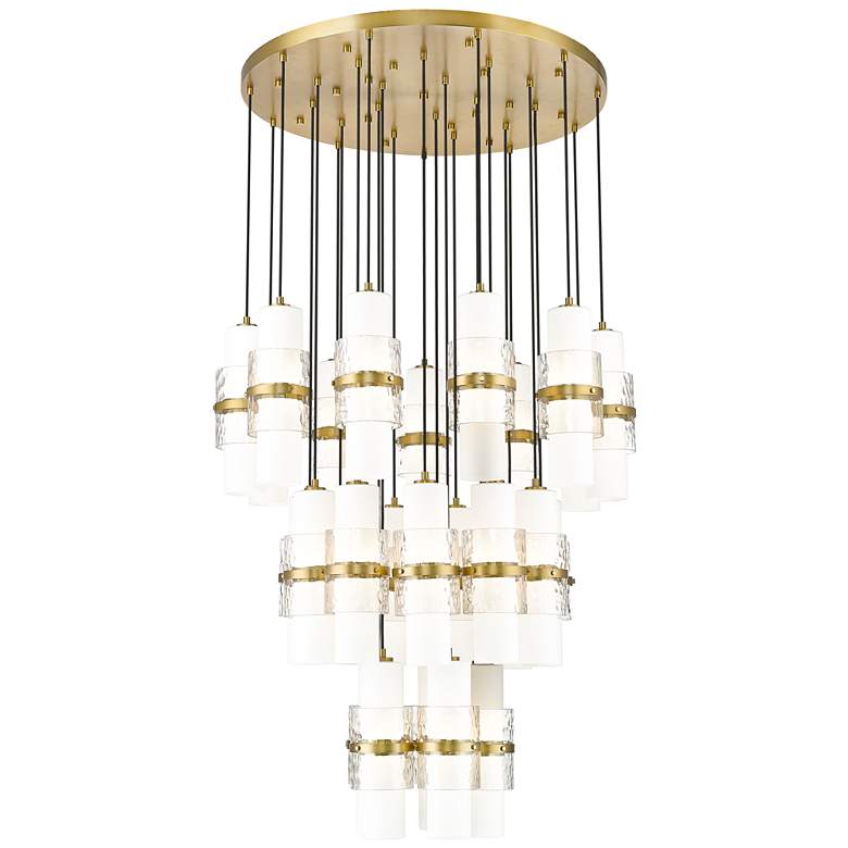 Image 1 Cayden by Z-Lite Modern Gold 27 Light Chandelier
