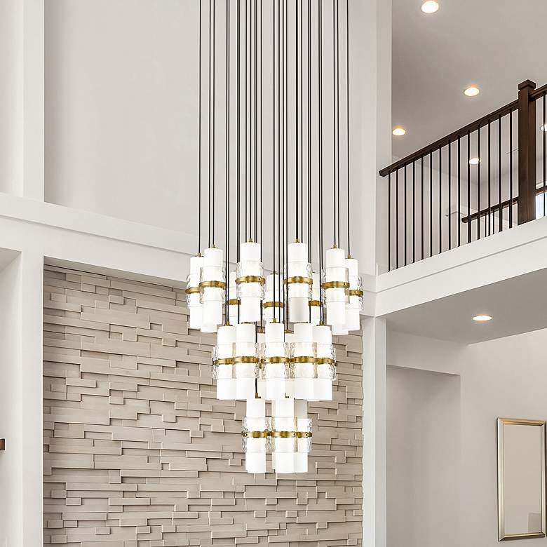Image 1 Cayden by Z-Lite Modern Gold 27 Light Chandelier