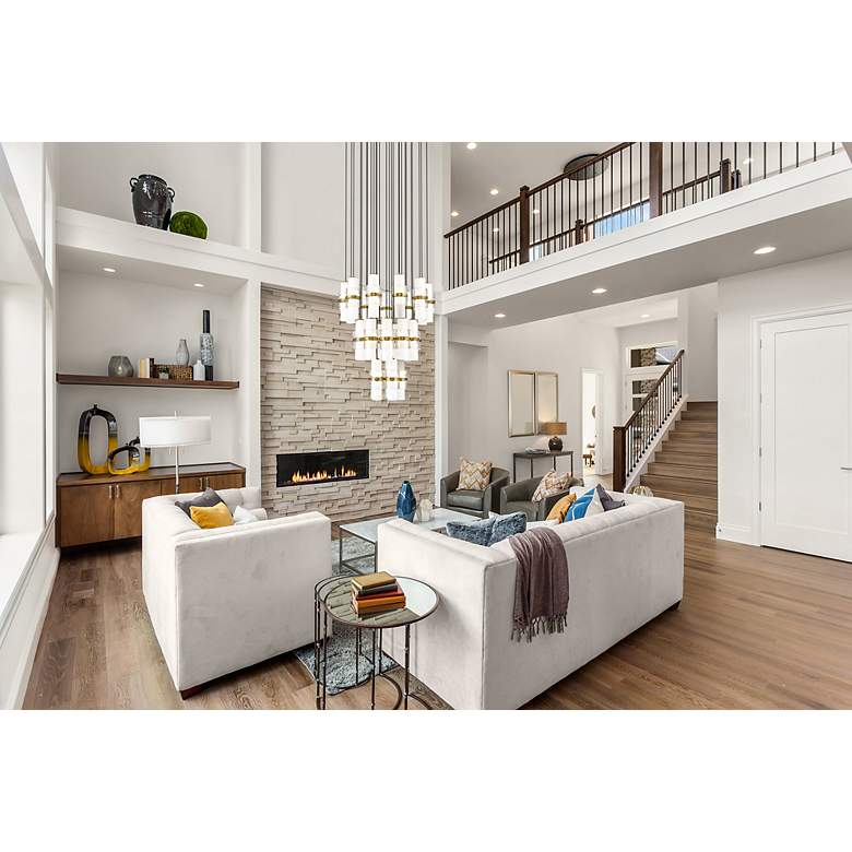 Image 3 Cayden by Z-Lite Modern Gold 27 Light Chandelier more views