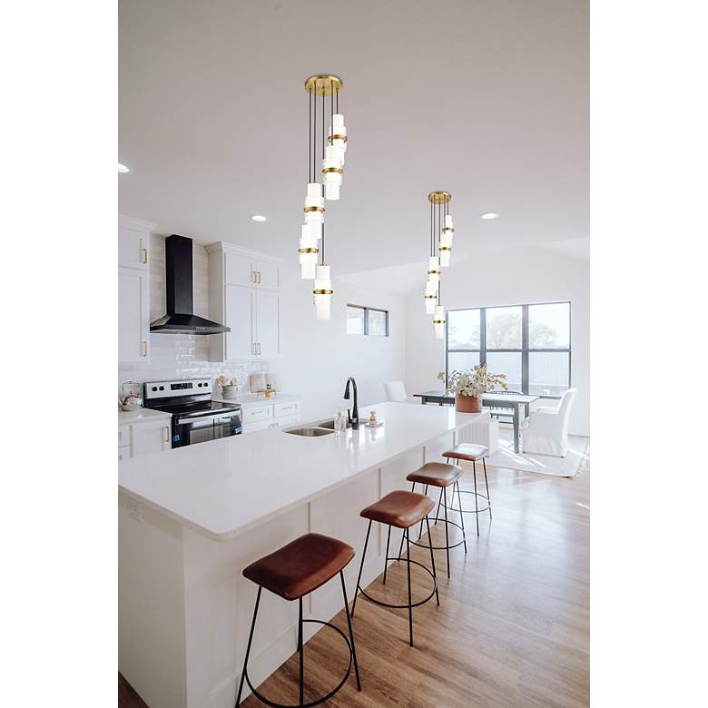 Image 3 Cayden by Z-Lite Modern Gold 5 Light Chandelier more views