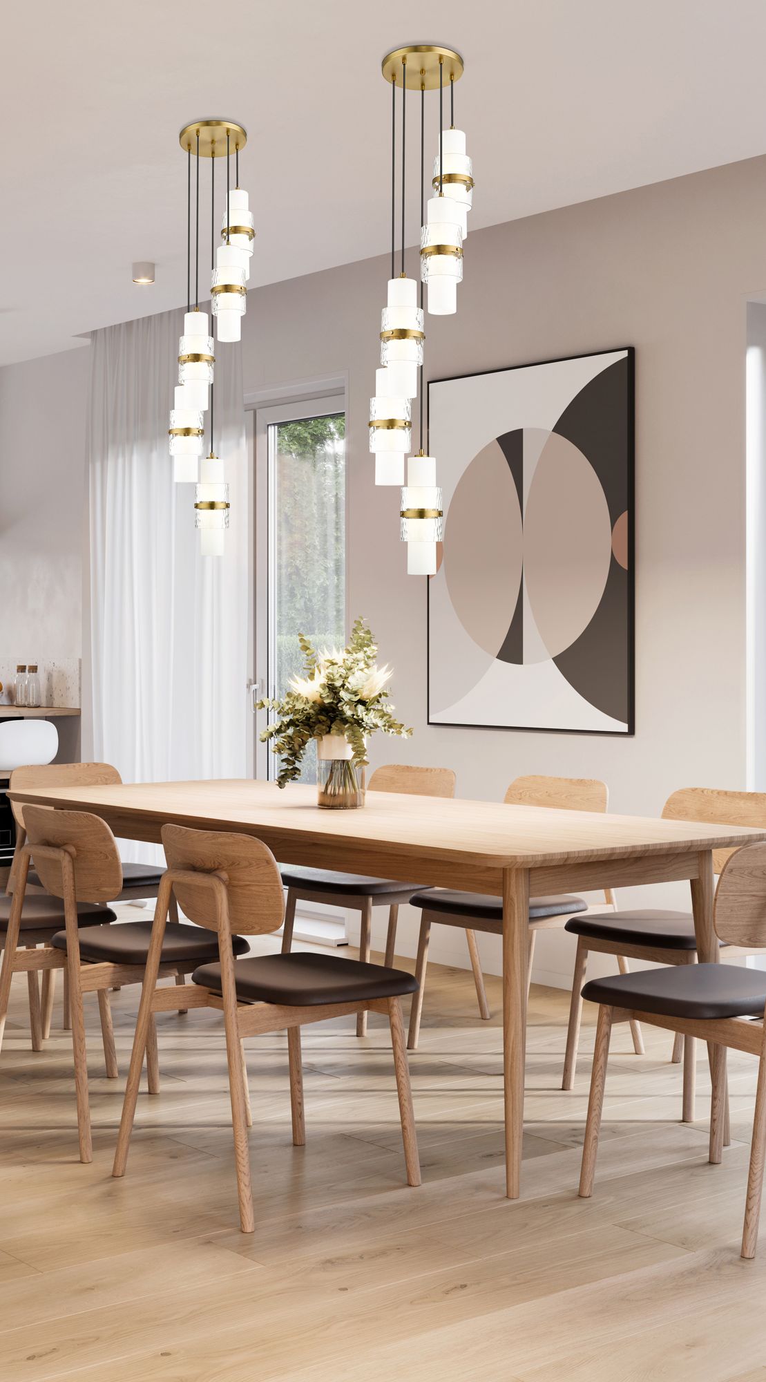 Image 4 Cayden by Z-Lite Modern Gold 5 Light Chandelier more views