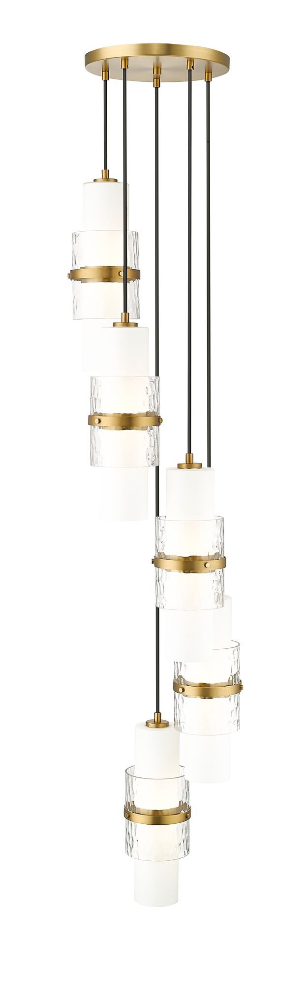 Image 5 Cayden by Z-Lite Modern Gold 5 Light Chandelier more views