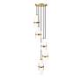 5_Cayden by Z-Lite Modern Gold 5 Light Chandelier more views