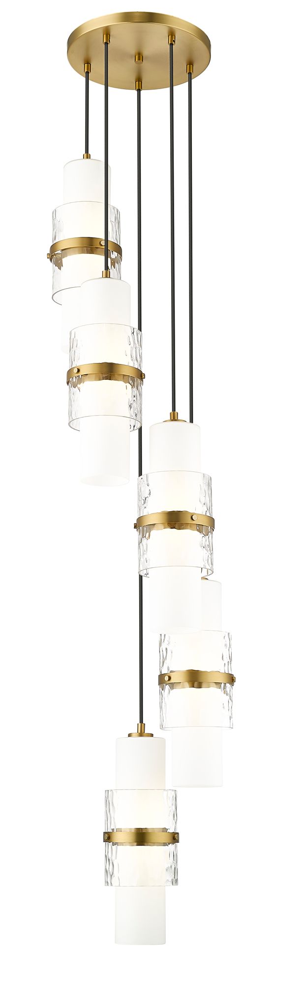 Image 6 Cayden by Z-Lite Modern Gold 5 Light Chandelier more views