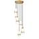 Cayden by Z-Lite Modern Gold 7 Light Chandelier