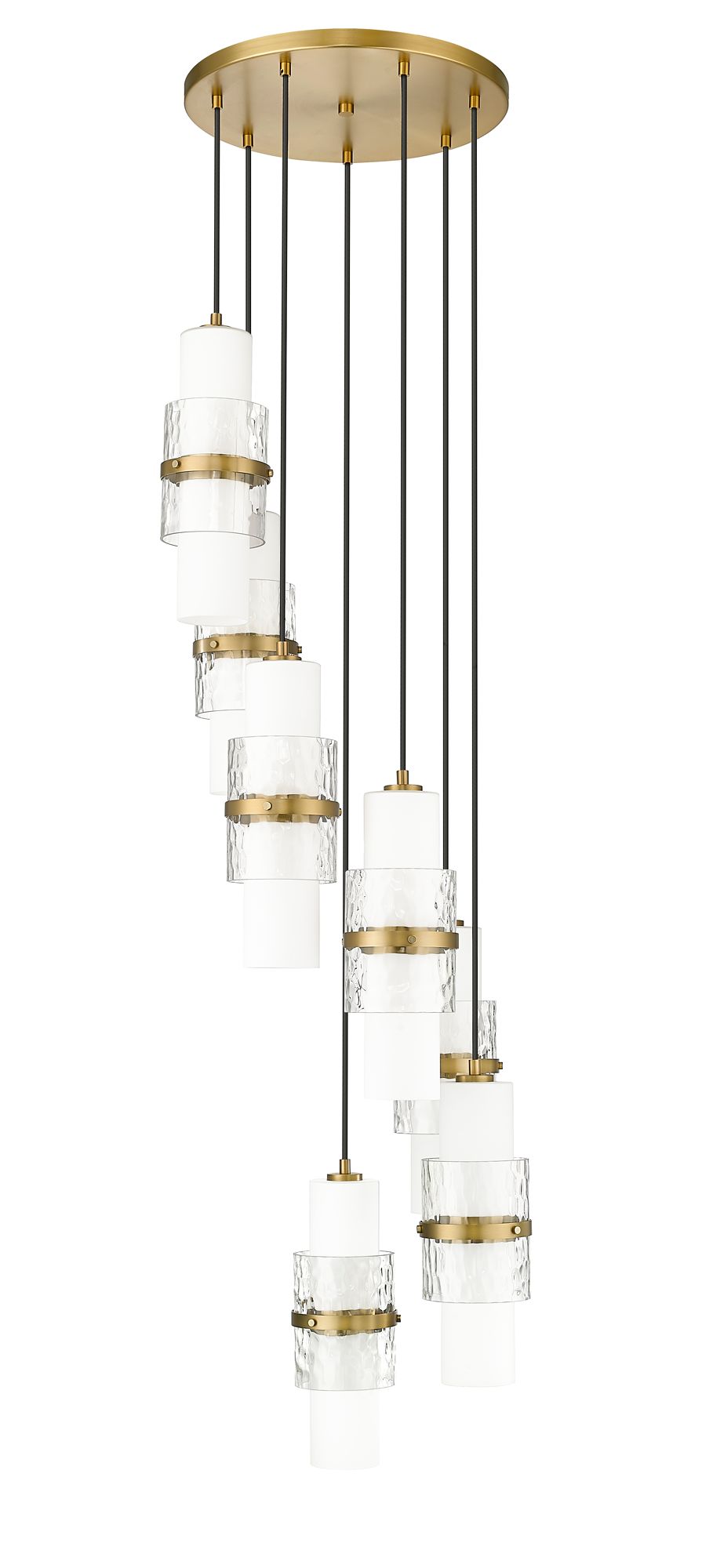 Cayden by Z-Lite Modern Gold 7 Light Chandelier