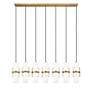 5_Cayden by Z-Lite Modern Gold 7 Light Linear Chandelier more views