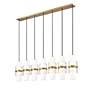 6_Cayden by Z-Lite Modern Gold 7 Light Linear Chandelier more views