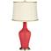 Cayenne Anya Table Lamp with President's Braid Trim