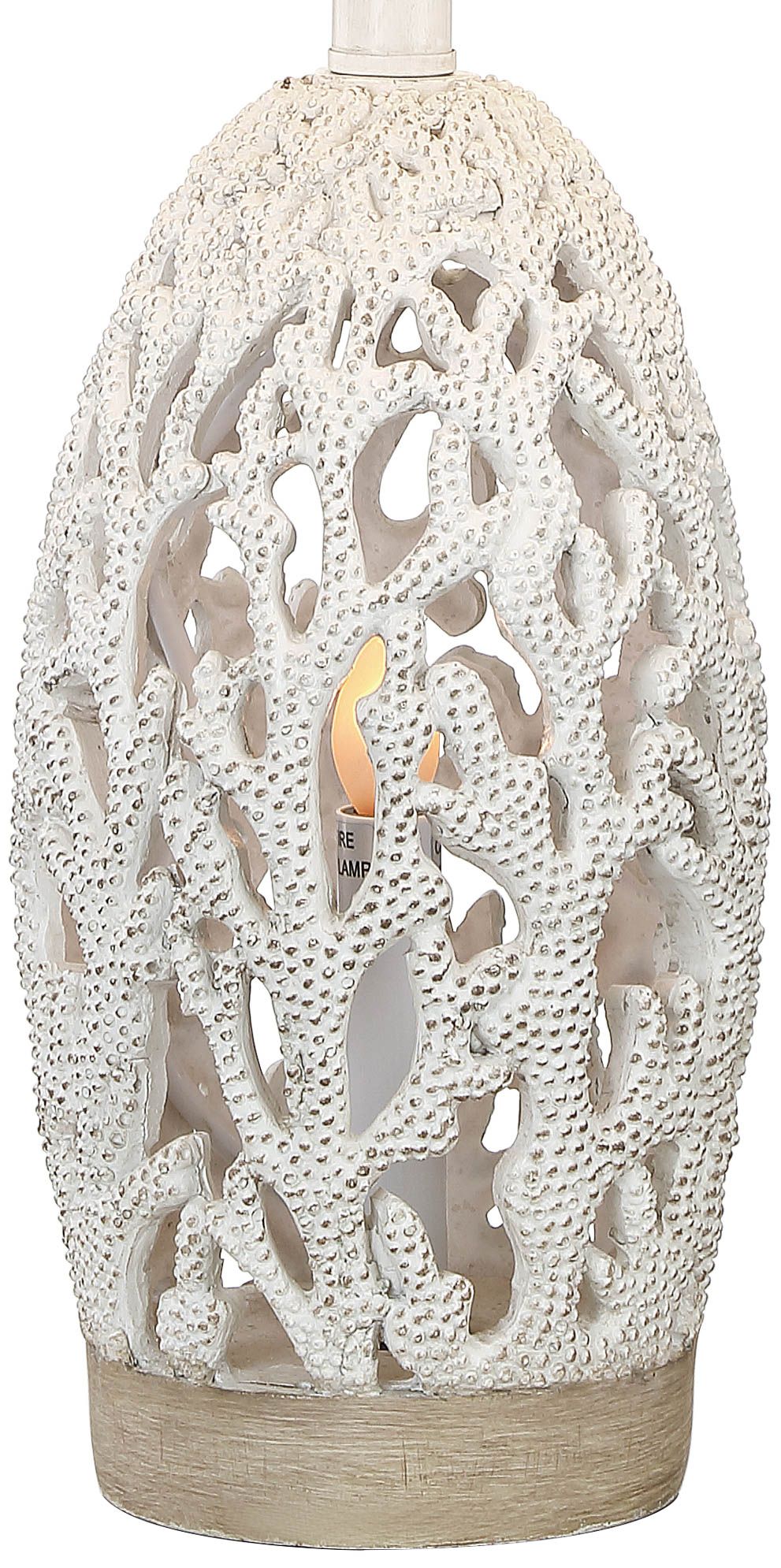 white coral lamp