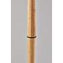 5_Cayman Black and Natural Wood Floor Lamp more views