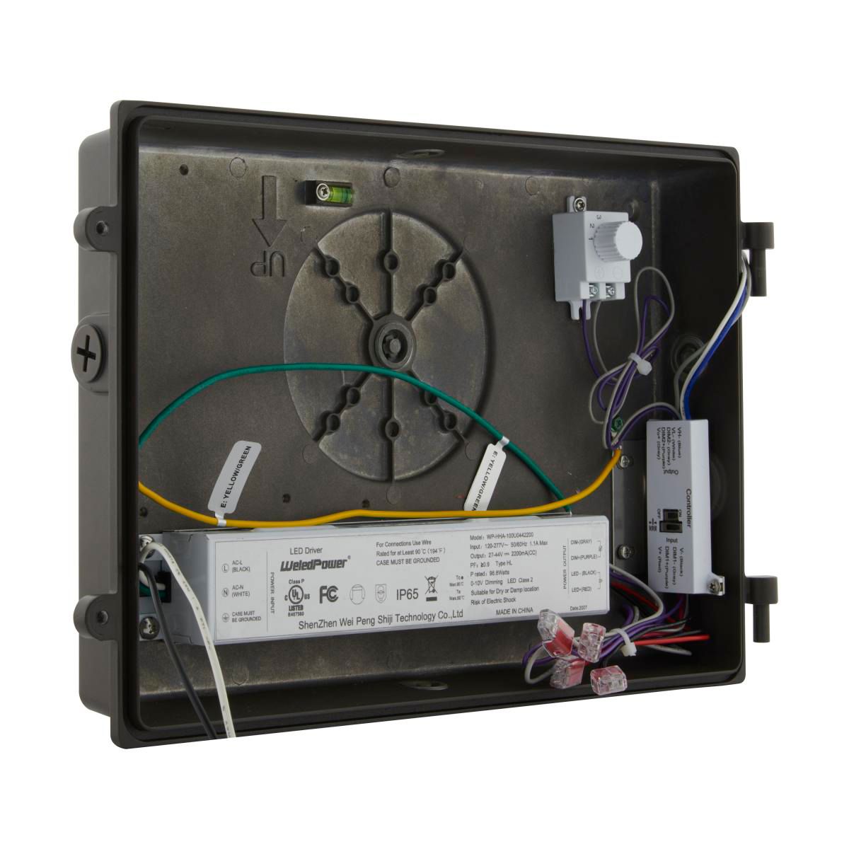 Image 5 CCT and Wattage Adjustable LED Wall Pack; CCT Selectable more views