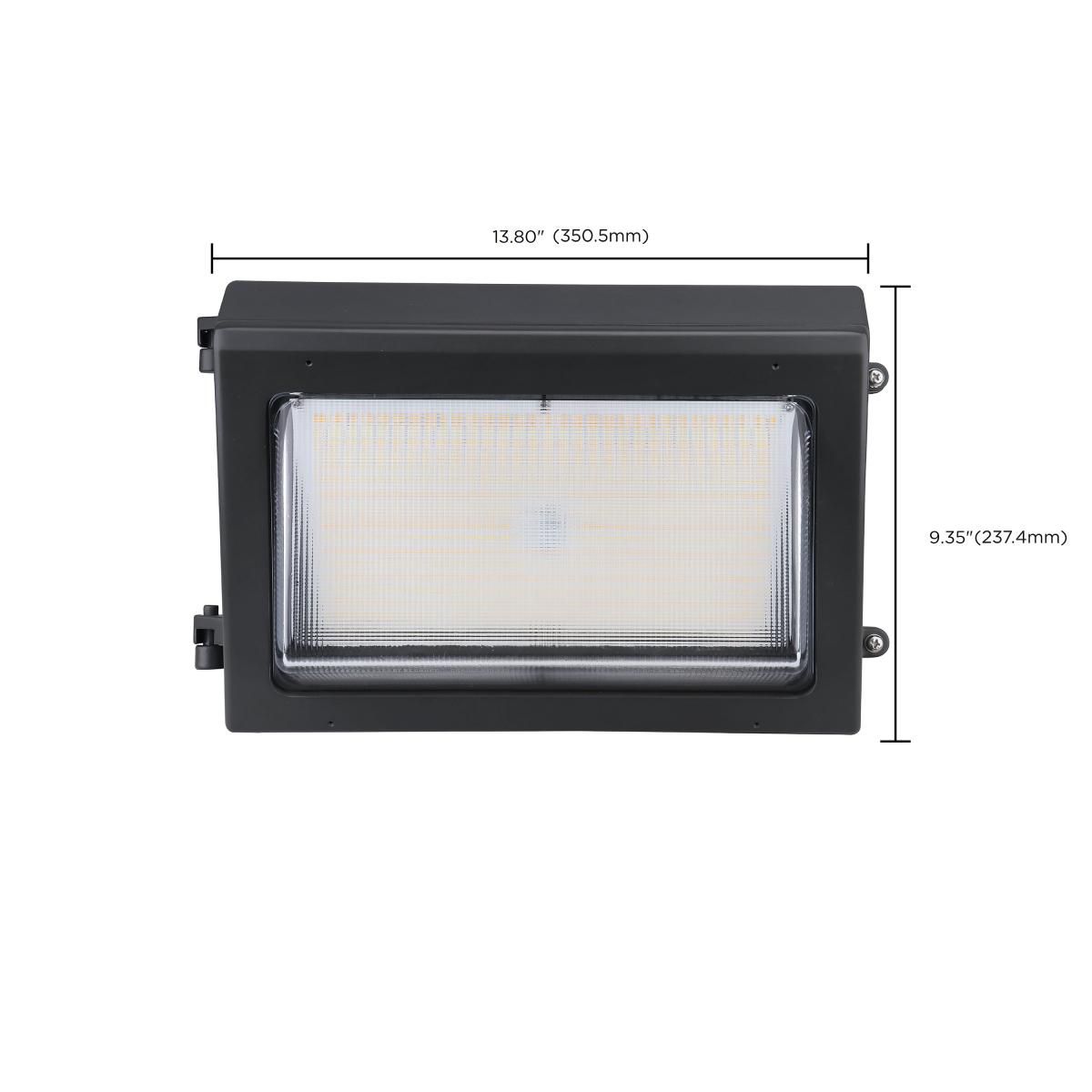 Image 6 CCT and Wattage Adjustable LED Wall Pack; Integrated Bypassable Photocell; more views